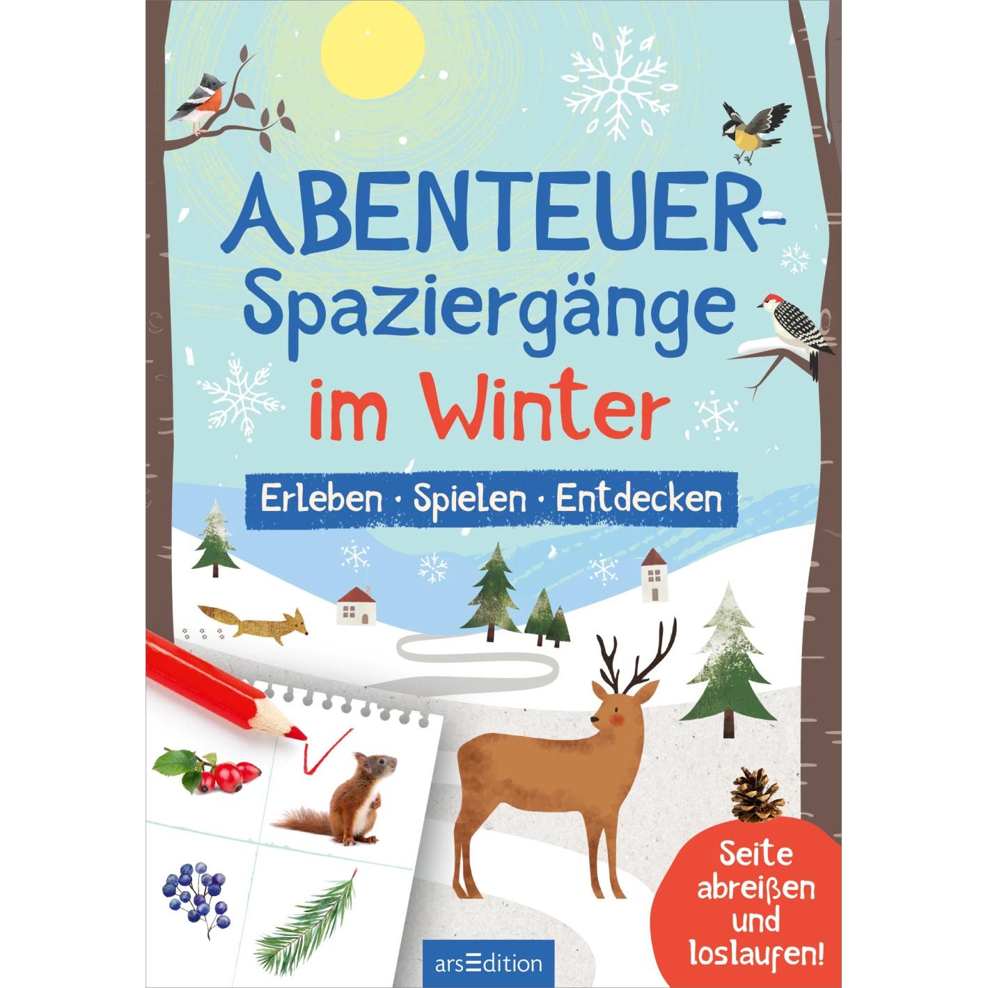 Abenteuer-Spaziergänge Im Winter, Kinderbücher von Fritz Lordick