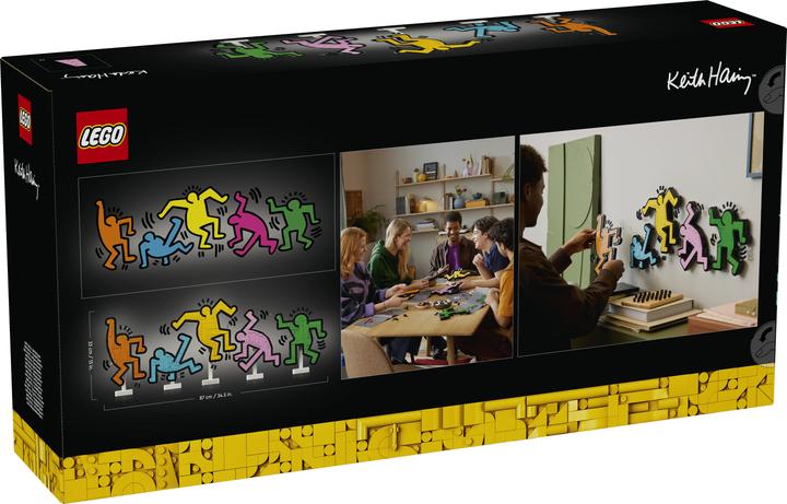 Actual product image LEGO Keith Haring - Dancing figures (LEGO Art)