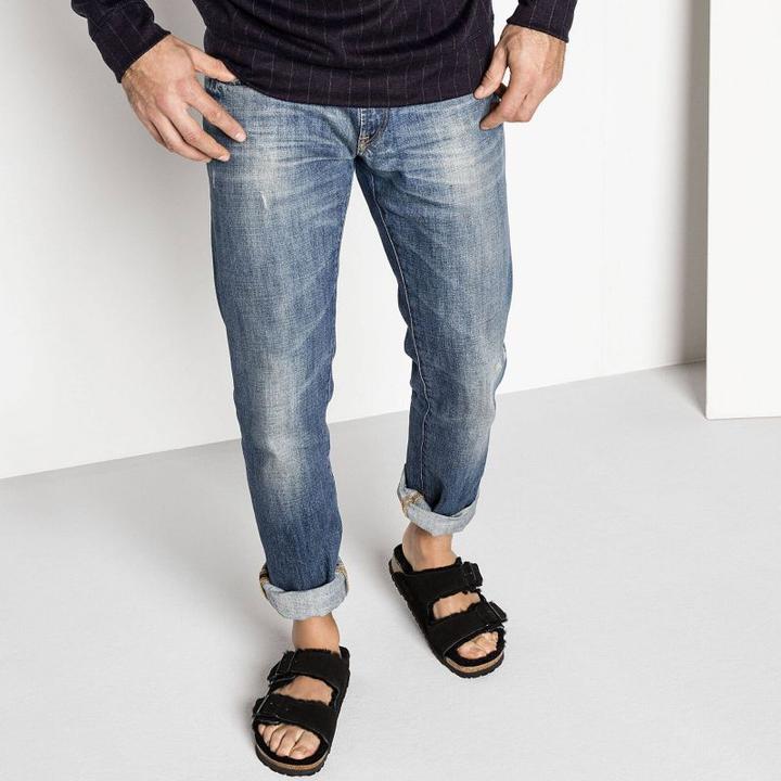 Actual product image Birkenstock Arizona suede lambskin normal - 63243 (41)