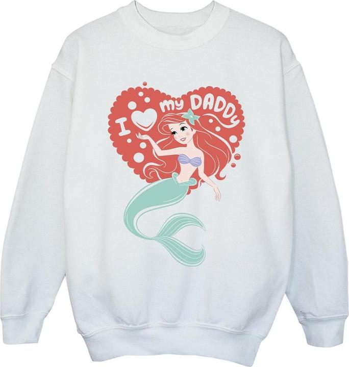 Produktbild Disney The Little Mermaid Love Daddy Sweatshirt Mädchen (104)