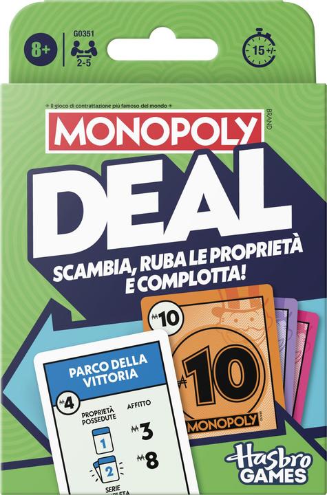 Productafbeelding Monopoly Deal Kartenspiel (Italiaans)