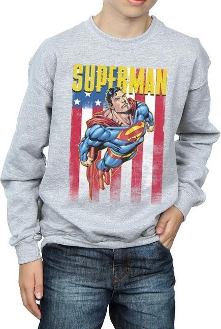 Actual product image Boys Superman Flight Sweatshirt (128)