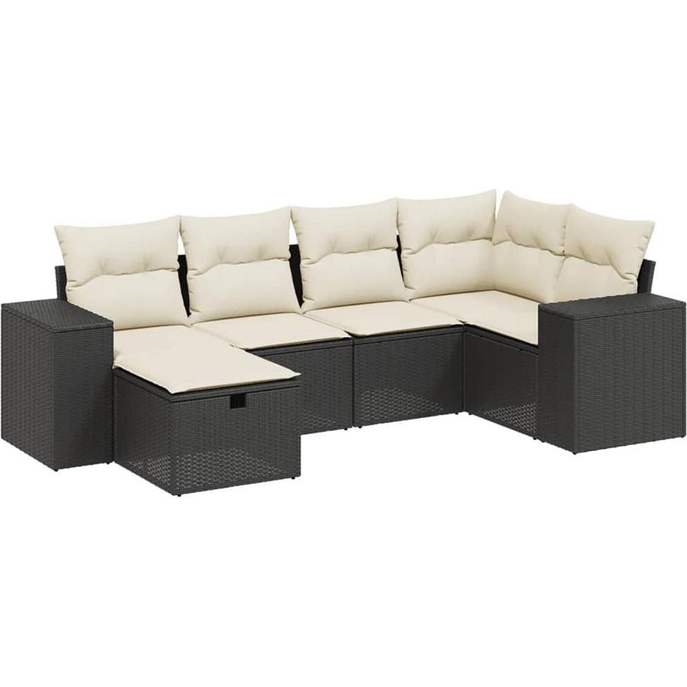 VidaXL, Gartenlounge, 10-tlg. Garten-Lounge-Set mit Kissen
