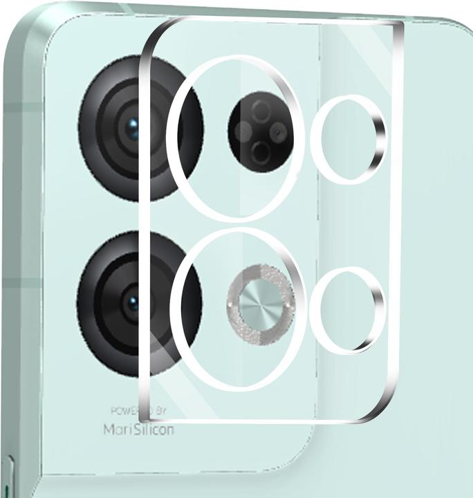 Immagine prodotto Avizar Pellicola per telecamera posteriore, pellicola di protezione per telecamera (1 pz., Oppo Reno 8 Pro 5G)