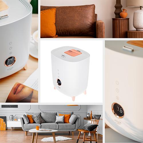 Immagine prodotto Adler AD 7972 Nawilżacz ultradźwiękowy led (35 m²)