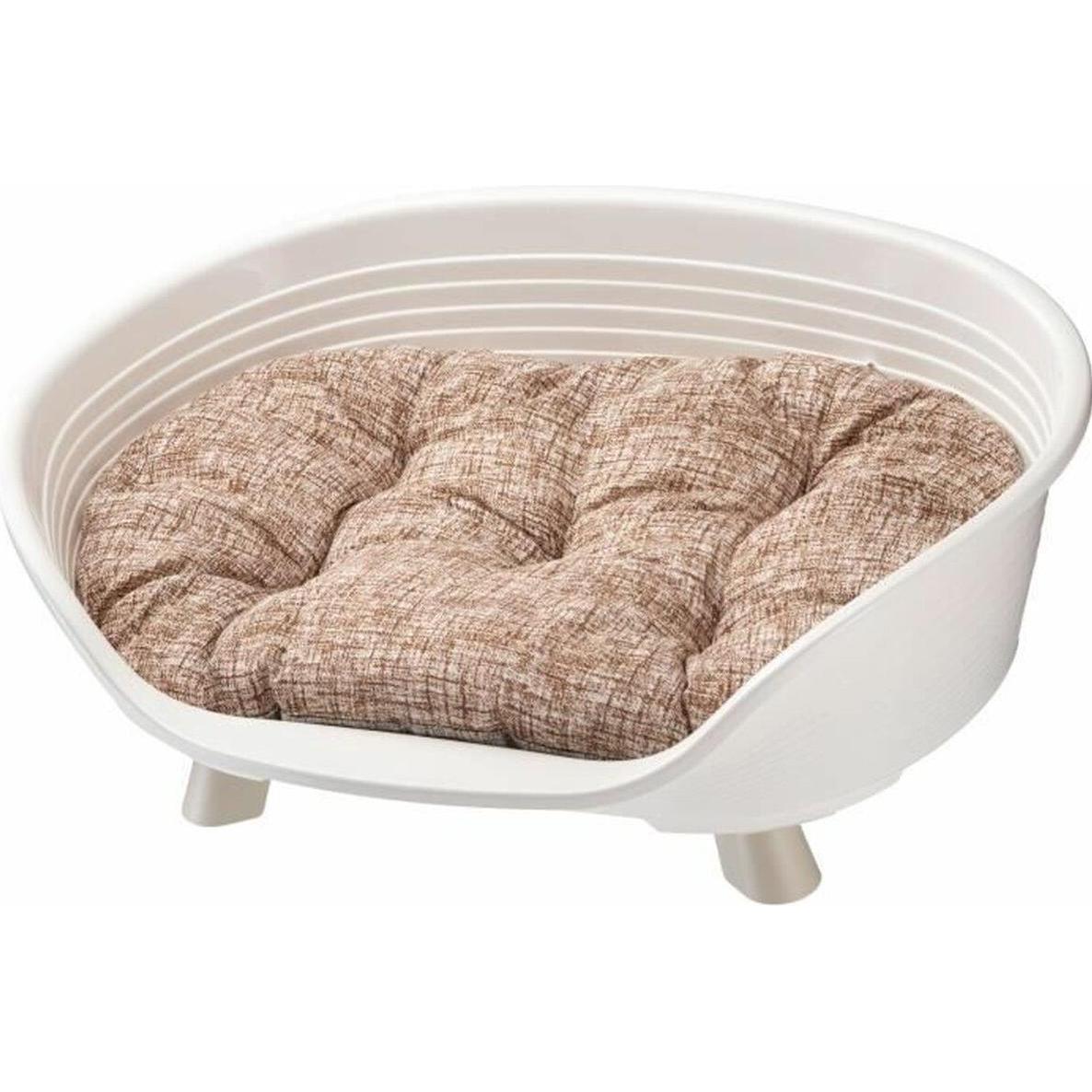 Panier pour chien avec coussin relax Ferplast Throne