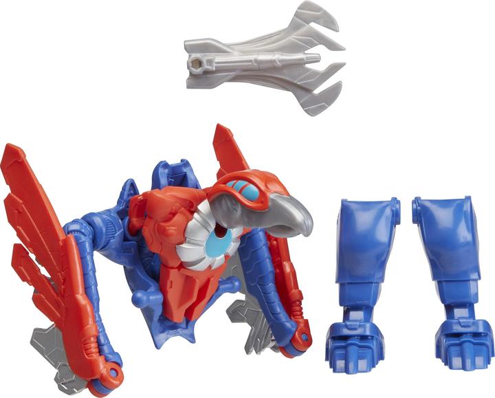 Produktbild Hasbro Mech Strike Mechasaurs, 10 cm grosse Captain America Action-Figur mit Redwing Mechasaur, Super