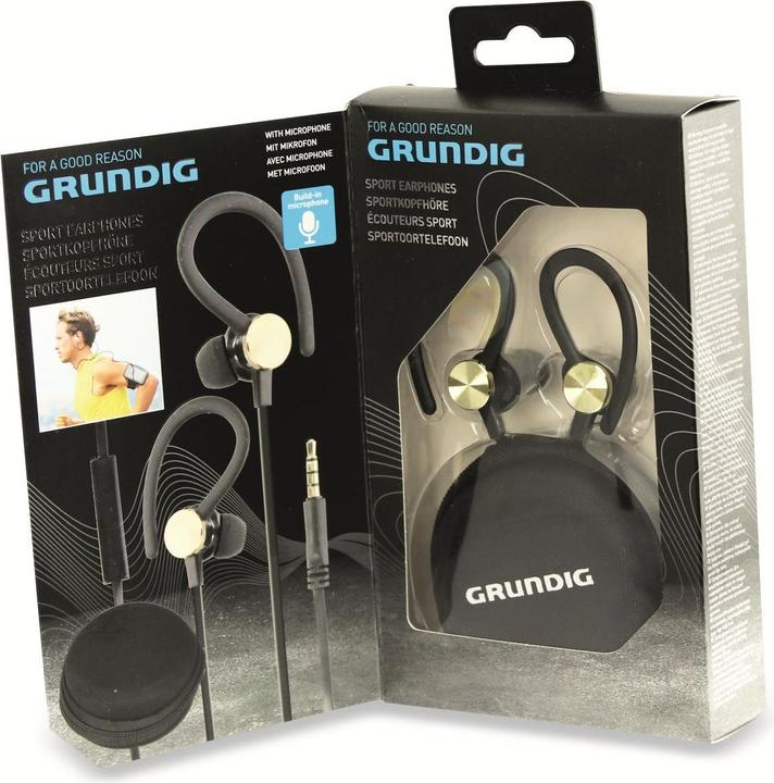Produktbild Grundig Earphone with mic (Keine Geräuschunterdrückung, Kabelgebunden)