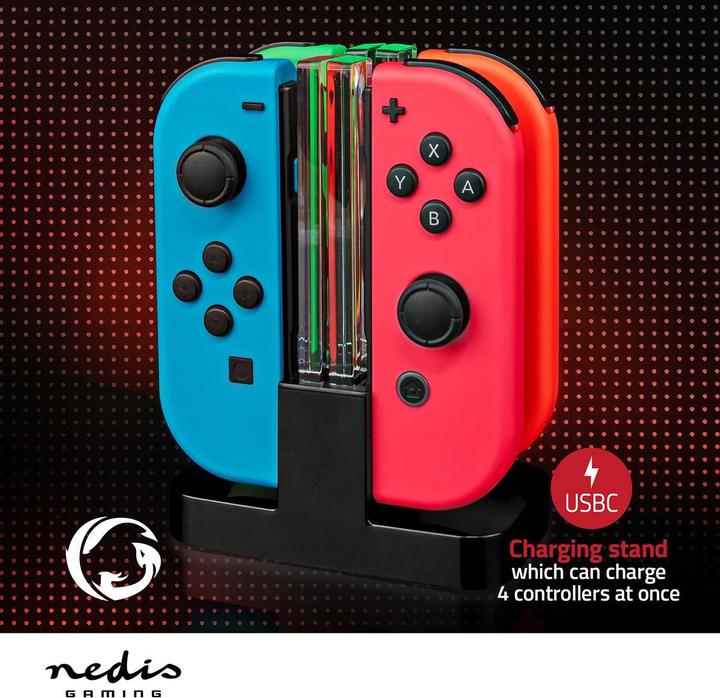 Productafbeelding Nedis Starterset voor gamen | Compatibel met: Nintendo Switch (OLED) | 13-in-1 (Switch)
