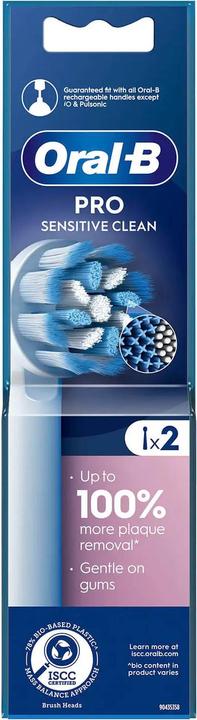 Produktbild Oral-B Pro Sensitive Clean - 2 Pack Toothbrush (2 x)