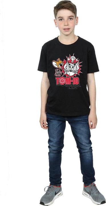 Immagine prodotto Tom & Jerry Tomic Energy Maglietta Ragazzi (116)