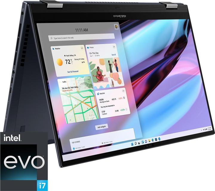 Produktbild ASUS ZenBook Pro Flip 15 OLED (15.60", Intel Core i7-12700H, 16 GB, 1000 GB, CH)