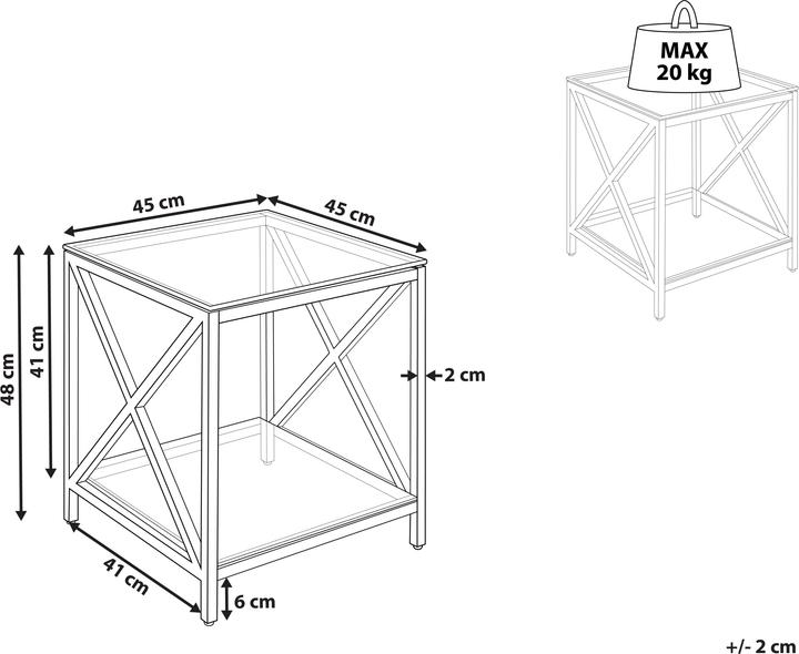 Produktbild Beliani Audet