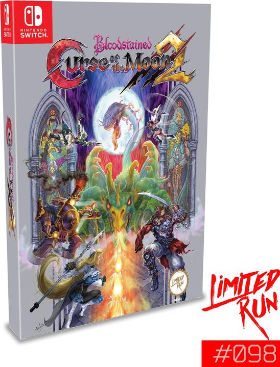 Produktbild Limited Run Blutflecken: Fluch des Mondes 2 Classic Edition 98 (Import) (Switch, Switch Lite, Switch OLED, EN)