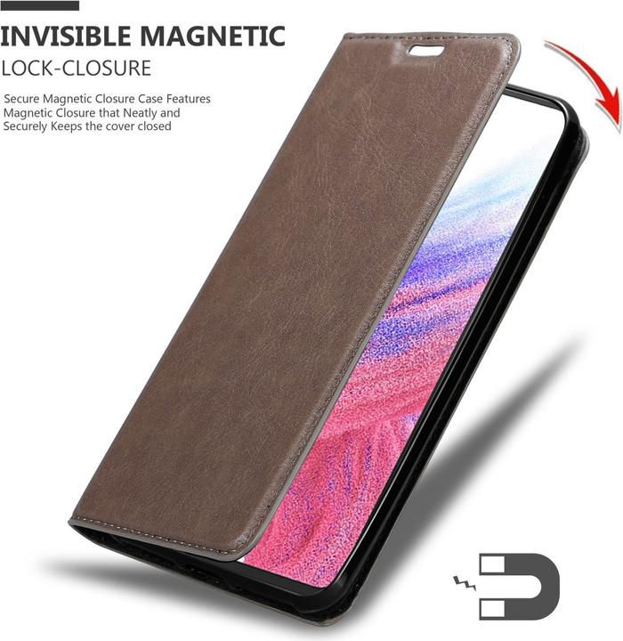 Immagine prodotto Cadorabo Custodia per Samsung Galaxy A53 5G a libro Invis. Stile magnetico (Samsung Galaxy A53 5G)