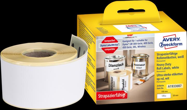 Actual product image Avery Roll labels