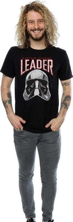 Actual product image Star Wars Mens The Last Jedi Leader Helmet T-Shirt (M)