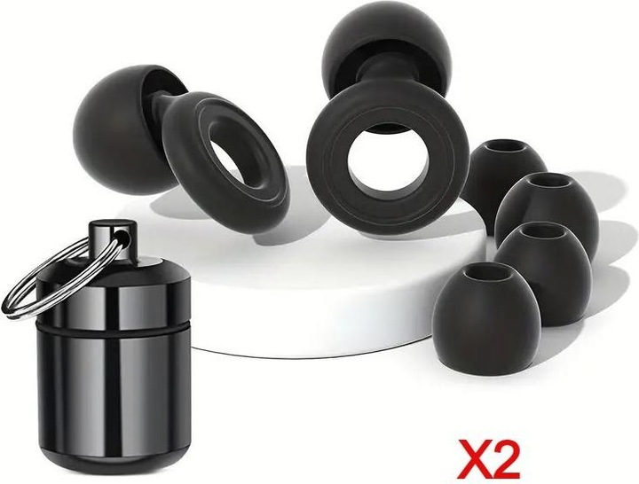 Actual product image Swissdetector Silikon-Ohrstöpsel (2 x)