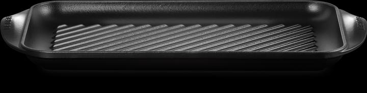 Le Creuset Grillpfanne rechteckig Extralarge 47x25x32cm schwarz Matt (Grillpfanne, Gusseisen)