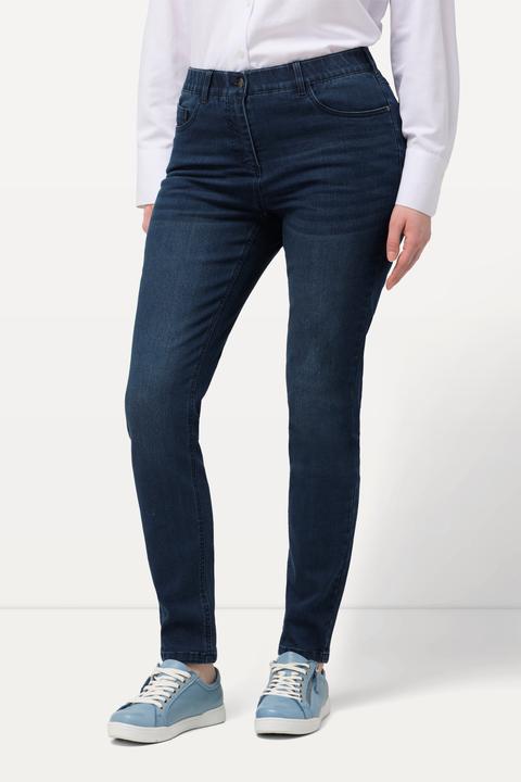 Immagine prodotto Ulla Popken Skinny jeans modello Sarah dal taglio aderente in tessuto elasticizzato (62)