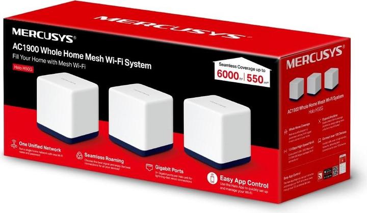 Actual product image Mercusys Halo H50G (3-pack)