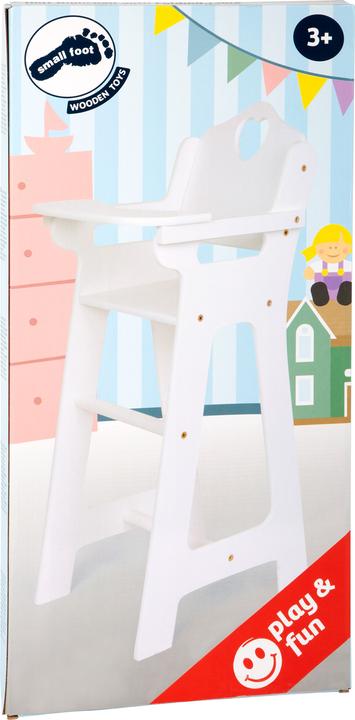 Produktbild small foot Puppenhochstuhl mit klappbarem Tisch