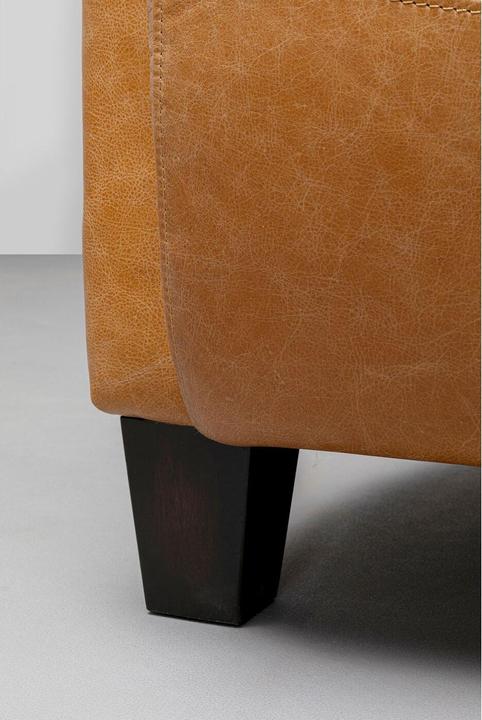 Actual product image Kare Design Armchair Cigar Lounge Smart leather light brown