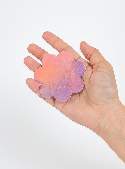 Actual product image Secret play Wow Titten! Flower Nipple Covers