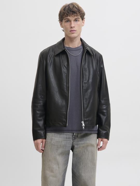 Actual product image Jack & Jones Lederjacke Lederjacke (S)