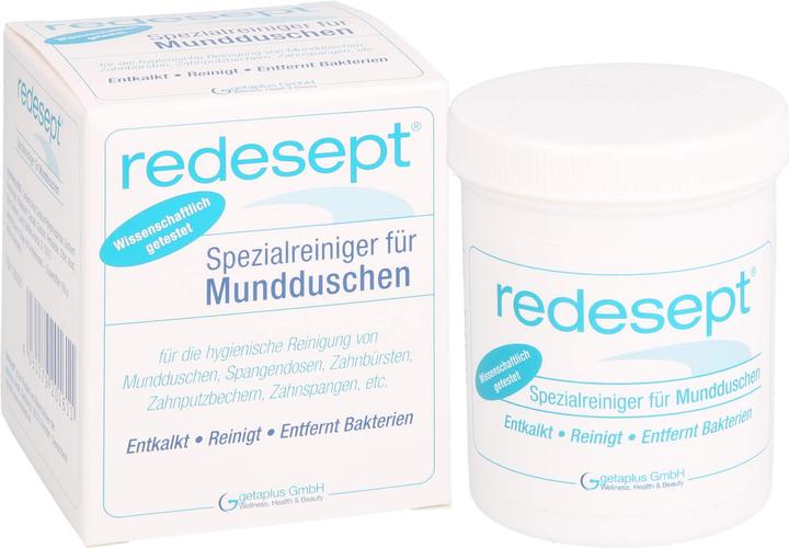 Produktbild Kaux Redesept Mundduschenreiniger, 150 g PUL (Mundduschenaufsätze)