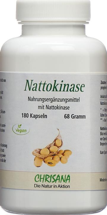 Image du produit Chrisana Nattokinase (180 pièce(s), Capsules, 100 g)