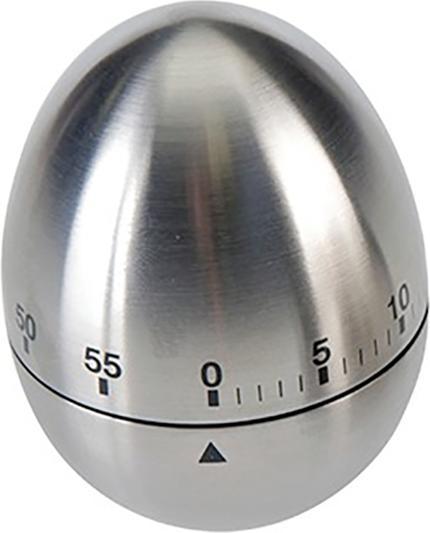 Axentia Kurzzeitmesser, Ei, Edelstahl