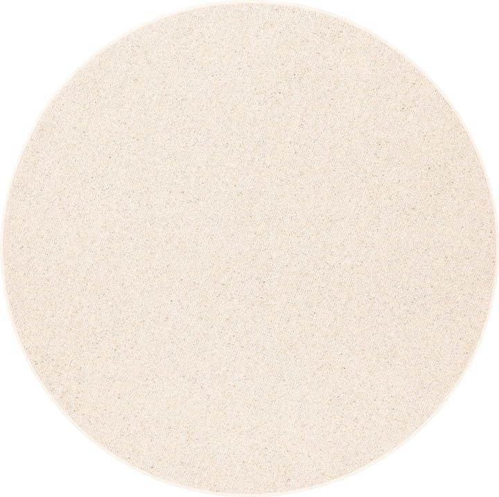Actual product image Berber Nature Carpet Wool Round (100 x 100 cm)