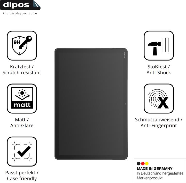 Actual product image Dipos Anti-Shock Screen Protector Matte (Sunmi CPad)