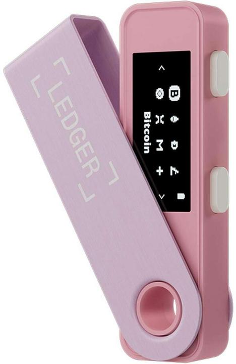 Actual product image Ledger Nano S Plus - Pastel Pink (Bitcoin, Others, Ethereum Classic)