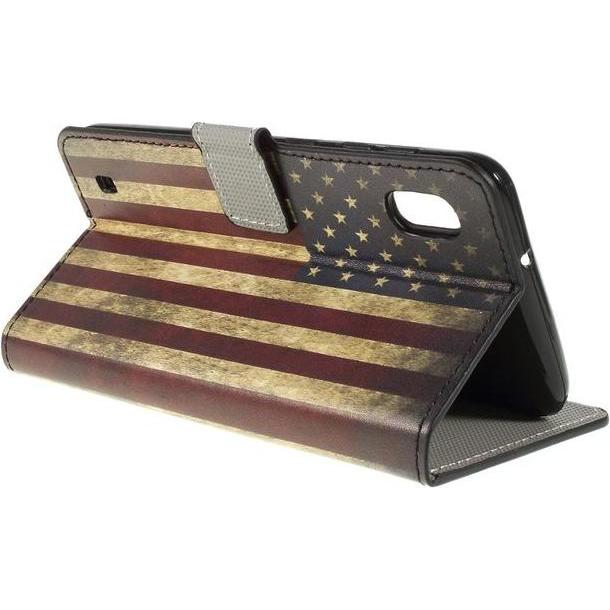 Thumbnail - MU Style Leder Bookcover Image Series (Samsung Galaxy A10), Smartphone Hülle, Mehrfarbig