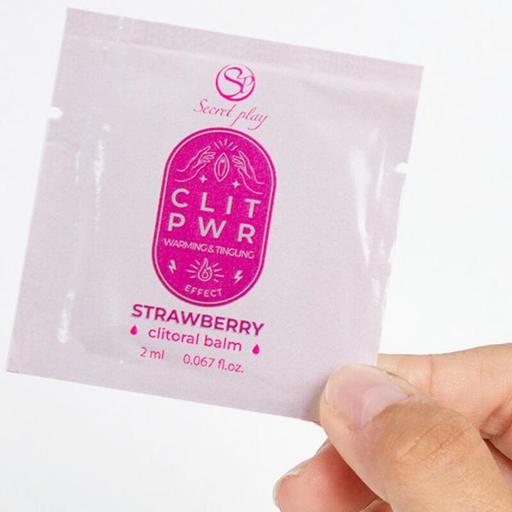 Actual product image Secret play Secretplay - Single Dose Strawberry Lubricant 2 Ml
