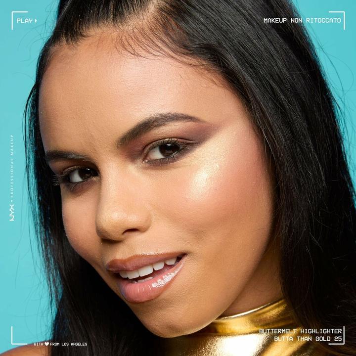 Actual product image NYX Professional Make-Up Nyx Highlight Contour (25 Butta Than Gold, butta than gold, Bronzer, Highlighter, 5 g)