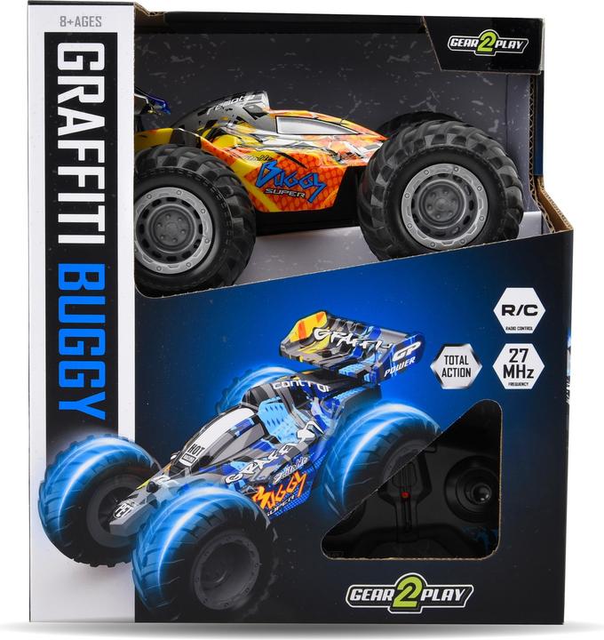 Actual product image Gear2play véhicule Radiocommandé RC Buggy Graffiti Buggy
