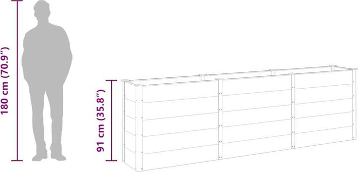 Produktbild vidaXL Garten-Hochbeet