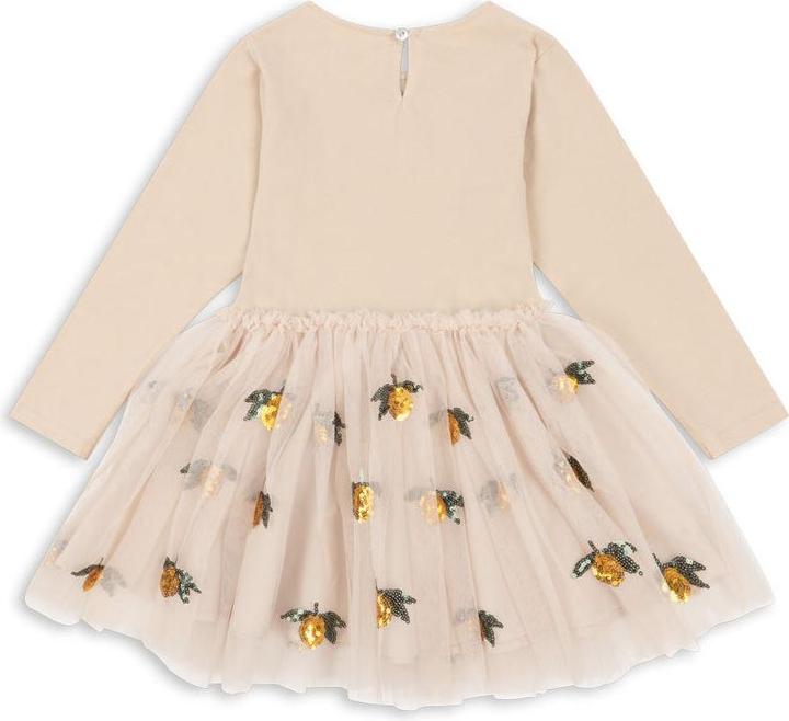 Produktbild Konges Slojd Yvonne Ballerina Kleid Lemon Sequin (92)