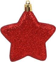 Immagine prodotto edelman Decorazione per albero di Natale rosso 40 pezzi