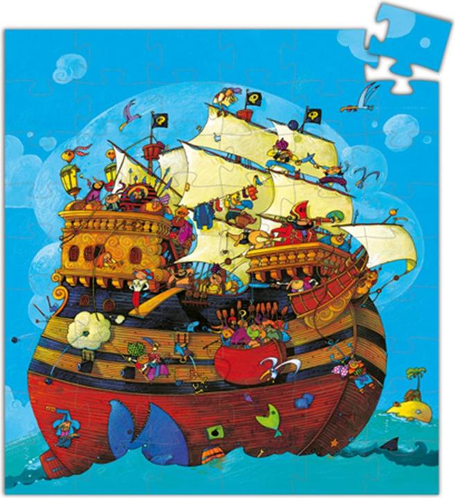Produktbild Djeco Puzzle Barbarossas Schiff 54 Teile (54 Teile)