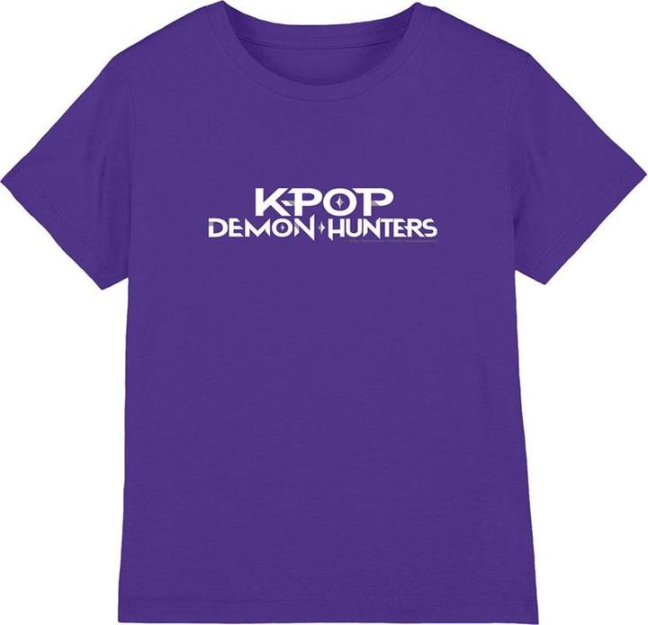 Immagine prodotto K-Pop Demon Hunters Maglietta Logo Bambini (128)