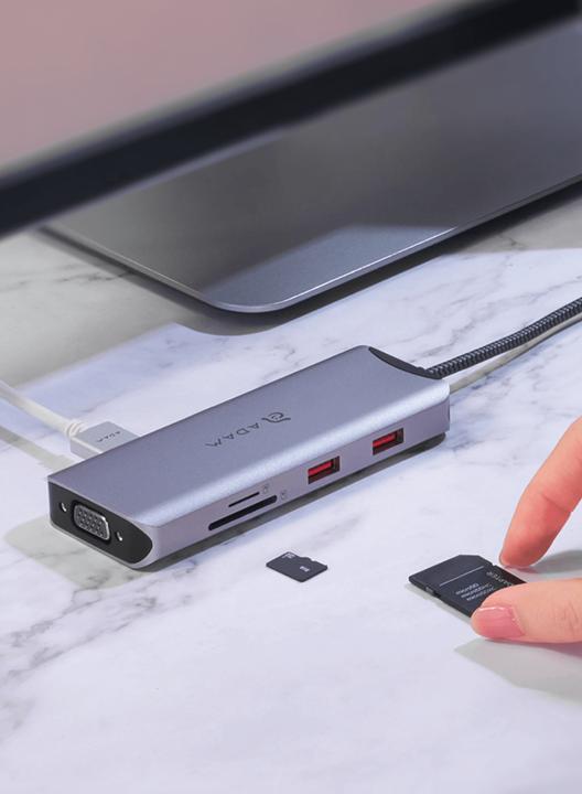 Actual product image Adam Elements Casa Hub A09 (USB-C, 9 ports)