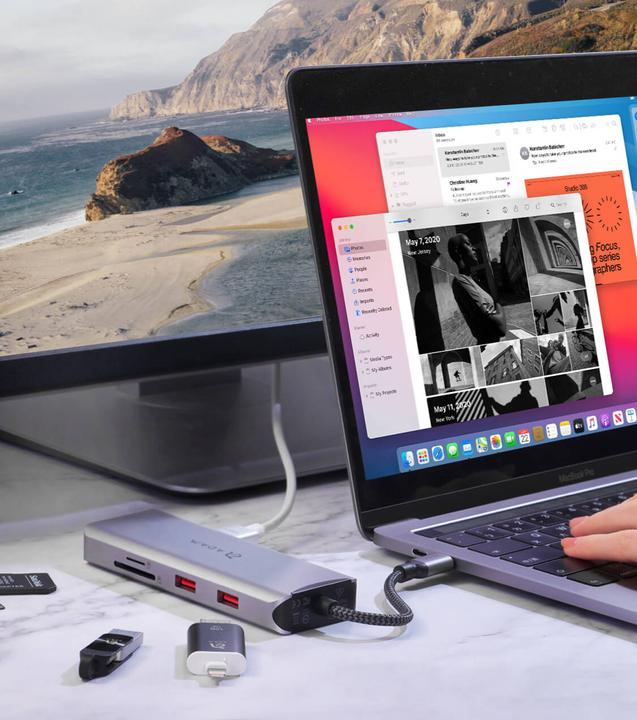 Actual product image Adam Elements Casa Hub A09 (USB-C, 9 ports)