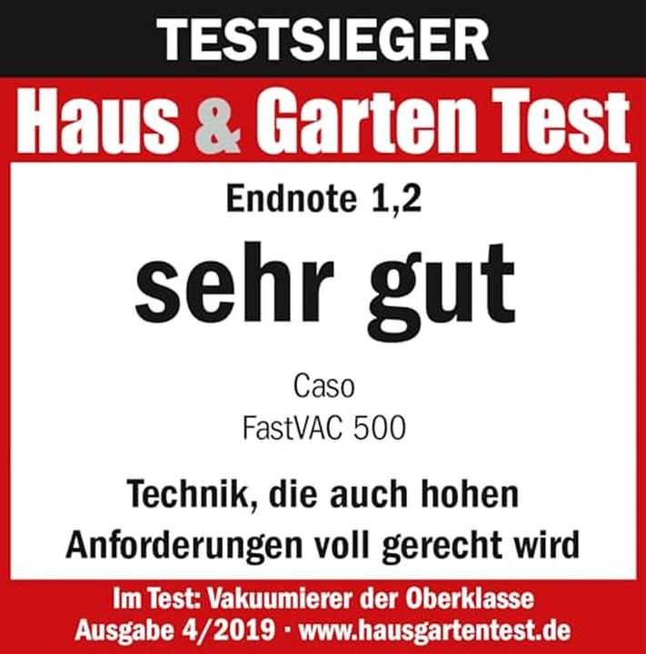 Produktbild Caso FastVac 500