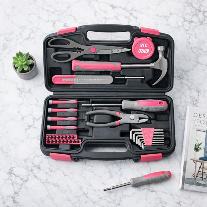 Actual product image Kinzo Haushaltswerkzeugset (39 pieces)