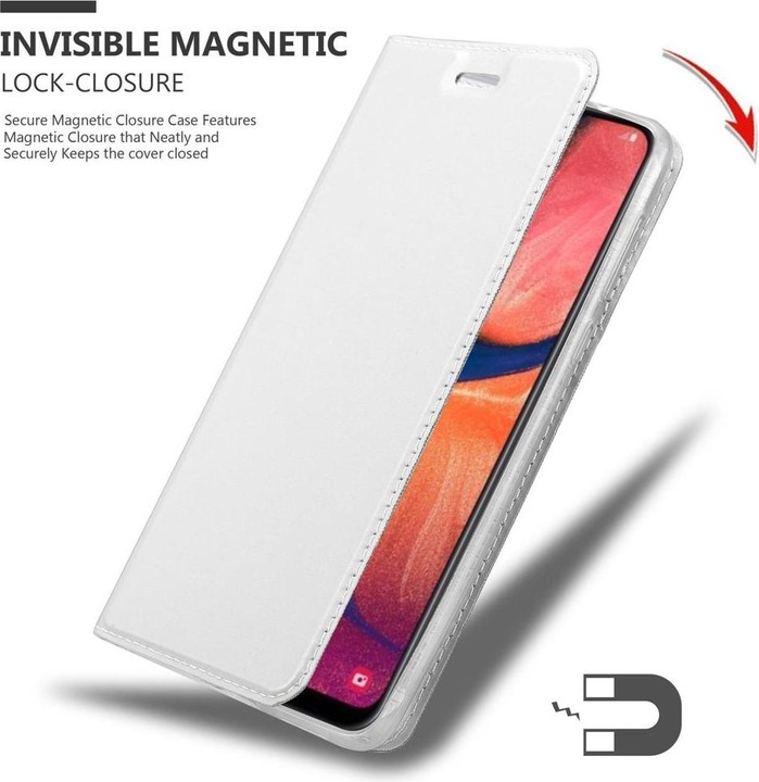 Actual product image Cadorabo Book Classy Style Cover (Samsung Galaxy A10e, Samsung Galaxy A20e)