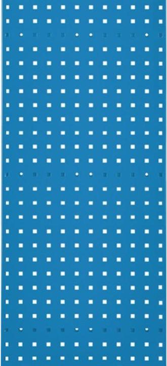 Actual product image Rasterplan Perforated panel W450xL1000mm sky blue, RAL 5015